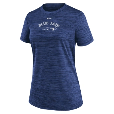 Nike Toronto Blue Jays Authentic Collection Practice Velocity  Women's Dri-fit Mlb T-shirt