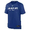 Nike Men's Royal Toronto Blue Jays Authentic Collection Pregame Raglan Performance T-shirt