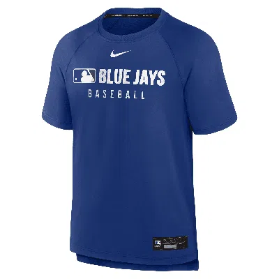 NIKE TORONTO BLUE JAYS AUTHENTIC COLLECTION PREGAME  MEN'S DRI-FIT MLB T-SHIRT,1015855110