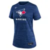 Nike Toronto Blue Jays Authentic Collection Velocity  Women's Dri-fit Mlb T-shirt In Blue