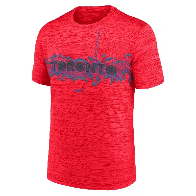 Nike Toronto Blue Jays City Connect Practice Velocity  Men's Dri-fit Mlb T-shirt In Red