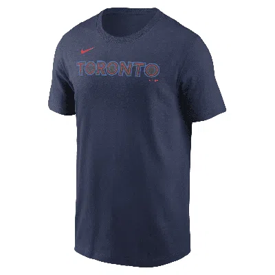 Nike Toronto Blue Jays City Connect Wordmark  Men's Mlb T-shirt