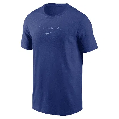 Nike Toronto Blue Jays Large Logo Back Stack  Men's Mlb T-shirt
