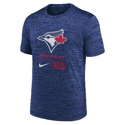 Nike Toronto Blue Jays Large Logo Velocity  Men's Mlb T-shirt