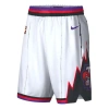 Nike Toronto Raptors Classic Edition Swingman Shorts  Nba Edition In White
