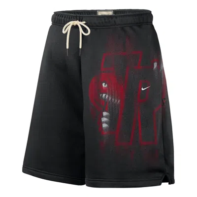 Nike Toronto Raptors Standard Issue Fleece Shorts 'black White'