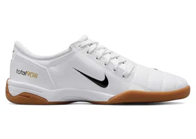 Pre-owned Nike Total 90 3 Patent Black (women's) Sneakers In White/metallic Gold In Multi