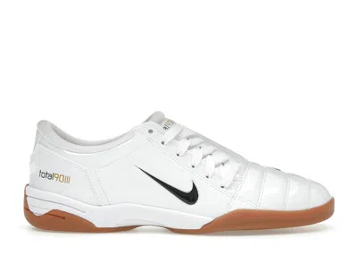 Pre-owned Nike Total 90 3 Patent Black (women's) Sneakers In White/metallic Gold In Multi