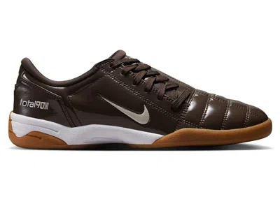 Pre-owned Nike Total 90 3 Patent (women's) Sneakers In Baroque Brown/white/light Bone