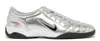Nike Man Sneakers Black Size 8.5 Synthetisches Material In Silver
