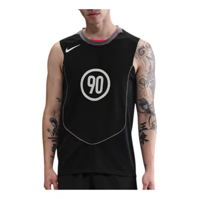 Nike Total 90 Dri-fit Sleeveless Soccer Top 'black Light Graphite'