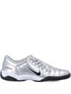 Nike Total 90 Quilted Lace-up Sneakers In Silver