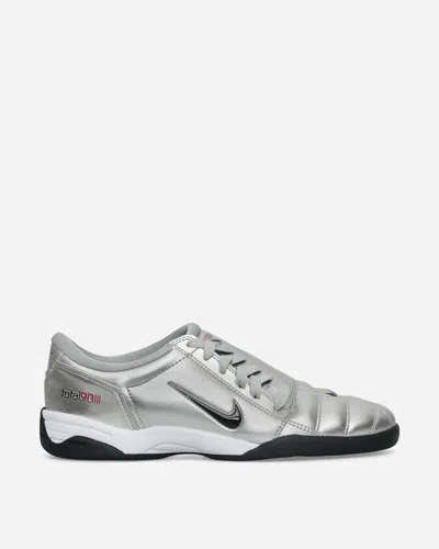 Nike Total 90 Sneakers Metallic Silver / Black In Gray