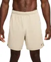 Nike Men's Form Dri-fit 7" Unlined Versatile Shorts In Neutral