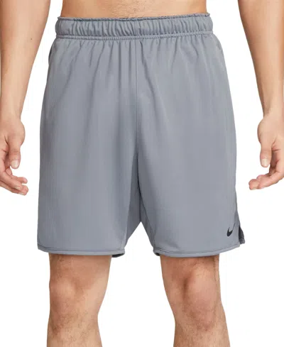 Nike Men's Totality Dri-fit 7" Unlined Versatile Shorts In Grey