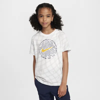 Nike Tottenham Hotspur Big Kids'  Soccer T-shirt In White