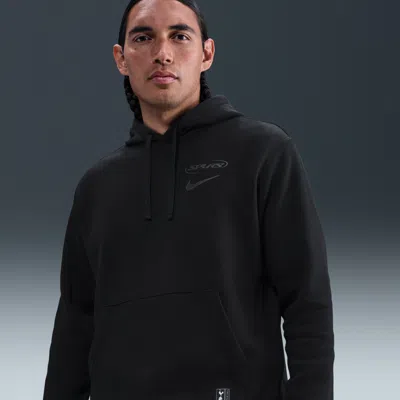 Nike Tottenham Hotspur Club  Men's Soccer Pullover Hoodie In Black