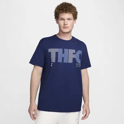 Nike Tottenham Hotspur  Men's Soccer T-shirt In Blue