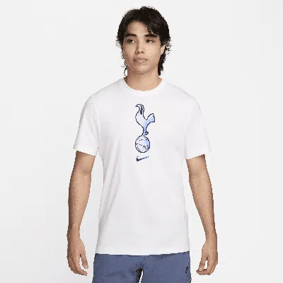 Nike Men's White Tottenham Hotspur Crest T-shirt