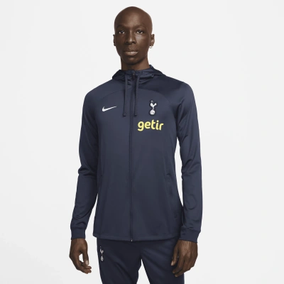 Nike Tottenham Hotspur Strike  Men's Dri-fit Soccer Hooded Track Jacket In Blue