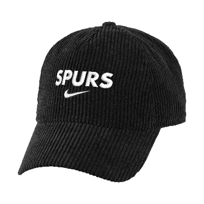 Nike Tottenham Hotspur  Unisex Soccer Corduroy Cap In Black