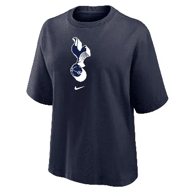Nike Tottenham Hotspur  Women's Soccer Boxy T-shirt In Blue