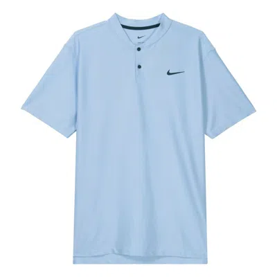Nike Tour Dri-fit Polo Shirt 'teal' In Blue