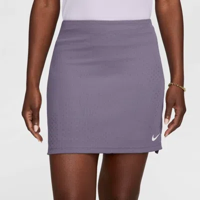 Nike Tour Fd5598-509 Golf Skort Women's Purple Dri-fit High-waisted Srt220