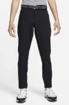 Nike Men's Tour 5-pocket Slim Golf Pants In Black/ Black