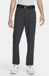 Nike Men's Tour 5-pocket Slim Golf Pants In Dark Smoke Grey/ Black
