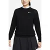 Nike Tour Sweater In Black/white