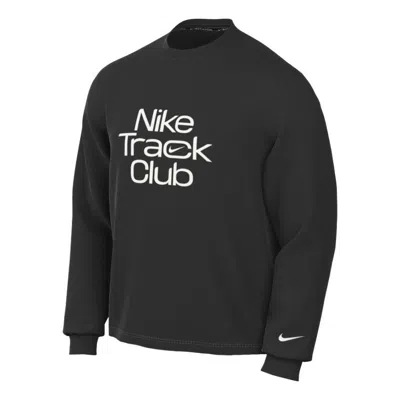 Nike Track Club Sweatshirt 'black'