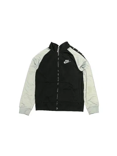 Pre-owned Nike Kids' Track Jacket In Black