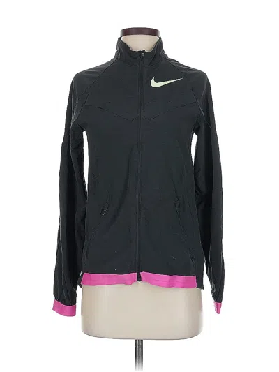 Pre-owned Nike Track Jacket In Black