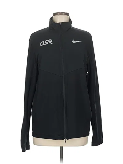 Pre-owned Nike Track Jacket In Black