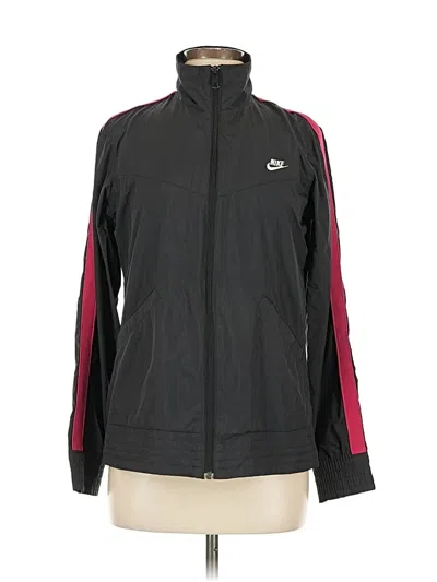 Pre-owned Nike Track Jacket In Black
