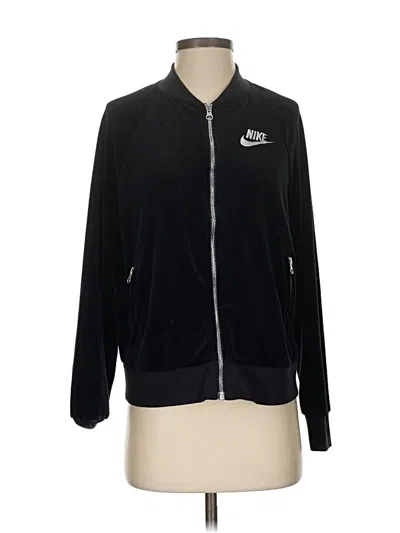 Pre-owned Nike Track Jacket In Black