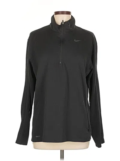 Pre-owned Nike Track Jacket In Black