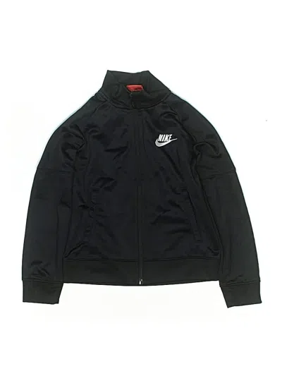 Pre-owned Nike Kids' Track Jacket In Black