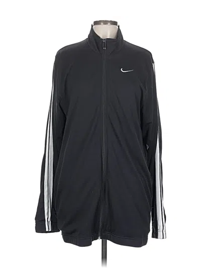 Pre-owned Nike Track Jacket In Black
