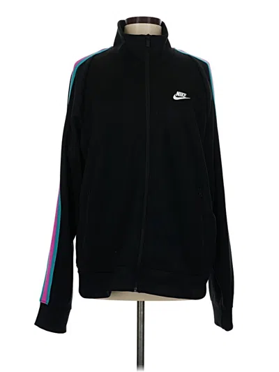 Pre-owned Nike Track Jacket In Black