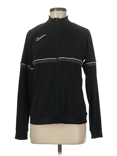 Pre-owned Nike Track Jacket In Black