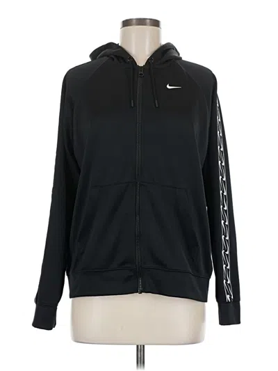 Pre-owned Nike Track Jacket In Black