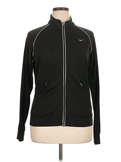 Pre-owned Nike Track Jacket In Black