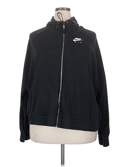 Pre-owned Nike Track Jacket In Black