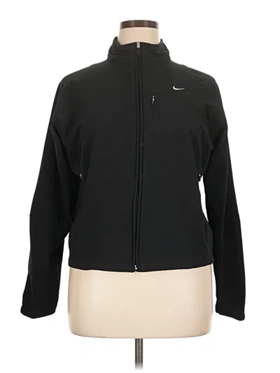 Pre-owned Nike Track Jacket In Black