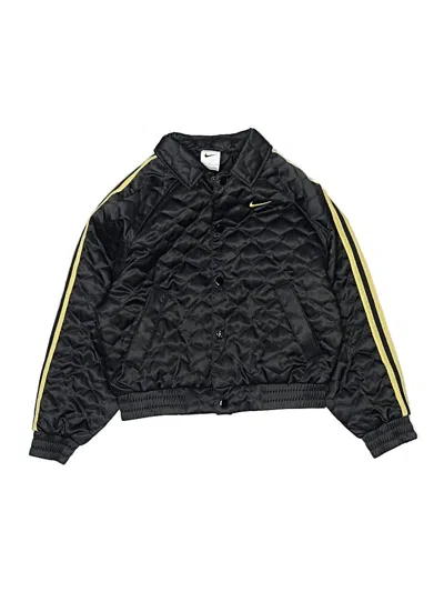 Pre-owned Nike Kids' Track Jacket In Black