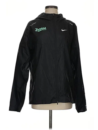 Pre-owned Nike Track Jacket In Black
