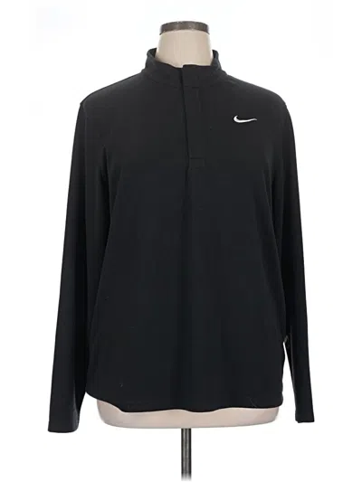Pre-owned Nike Track Jacket In Black