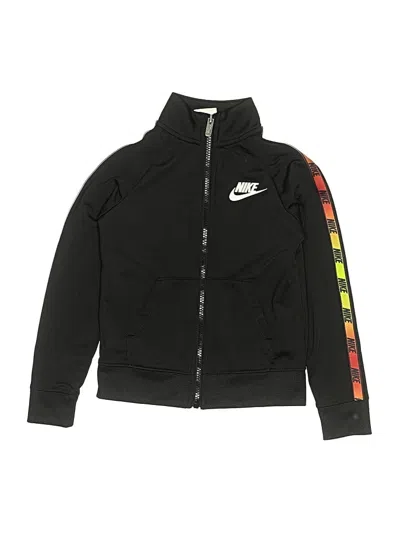 Pre-owned Nike Kids' Track Jacket In Black